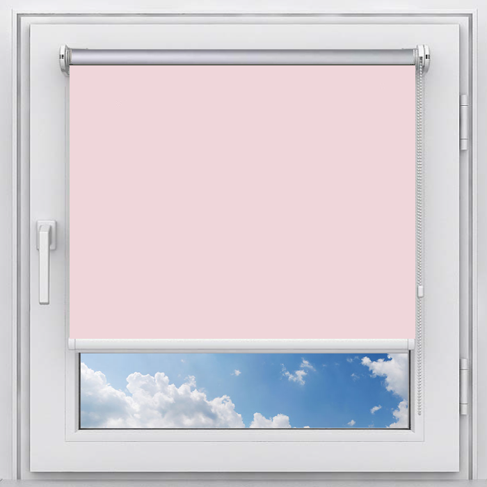 

Рулонные шторы мини Мастер Плюс Натали Блэкаут розовый 115х180