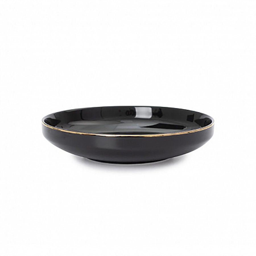 

Тарелка суповая Domenik Black Gold, фарфор, 19 см, Стокмарт-Тарелки1-15