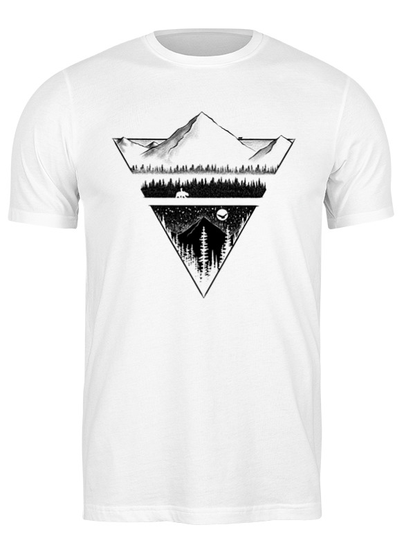 

Футболка мужская Printio Ink friends белая XL, Белый, Ink friends