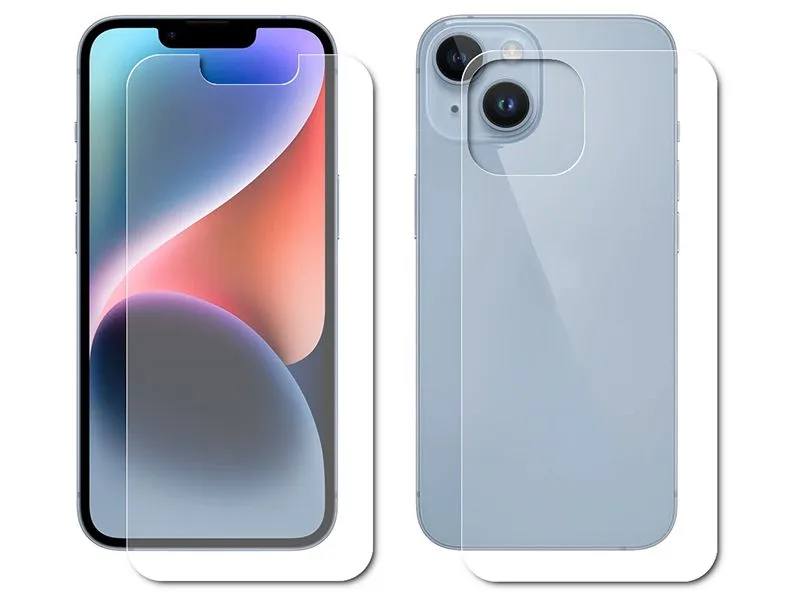 

Стекло защитное гибридное Krutoff для APPLE iPhone 14 Front and Back 282453