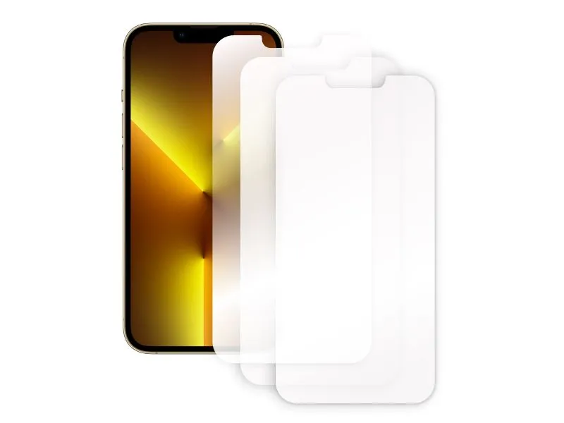 

Стекло защитное гибридное Krutoff для APPLE iPhone 13 Pro Max, 3 шт 269629