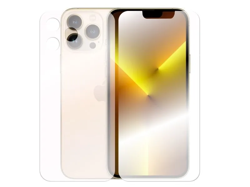 

Стекло защитное гибридное Krutoff для APPLE iPhone 13 Pro Front and Back 269615