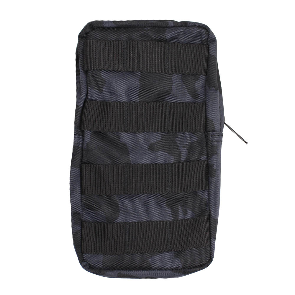 Подсумок тактический Kamukamu навесной карман для аптечки 19х10х3 см камуфляж Night Camo