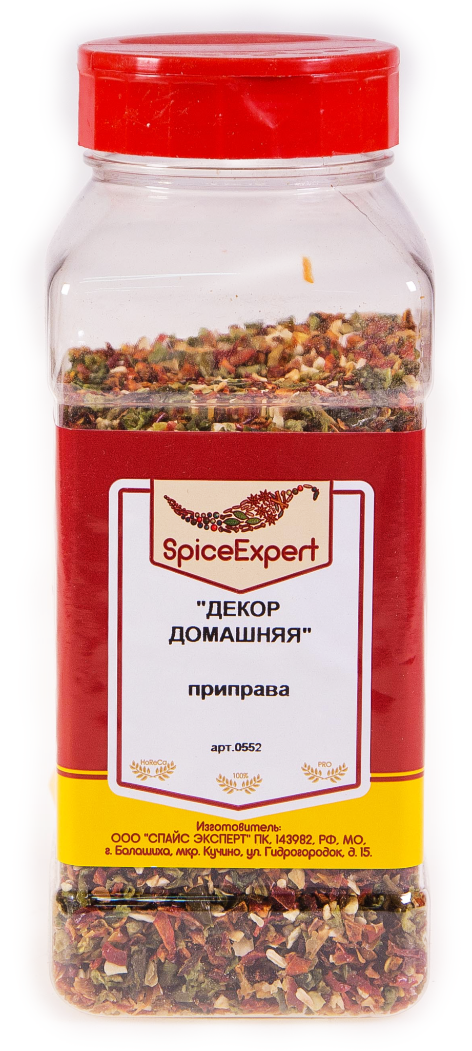 фото Приправа "декор домашняя" 350гр (1000мл) банка spicexpert spiceexpert