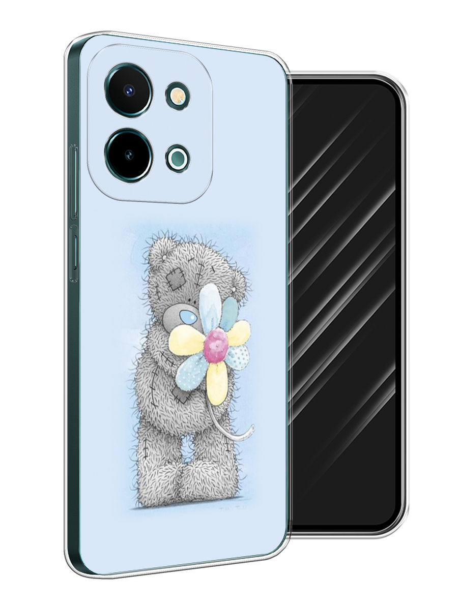 

Чехол Awog на Vivo Y28 4G "Me to you с ромашкой", Голубой;серый;желтый, 2611650-1