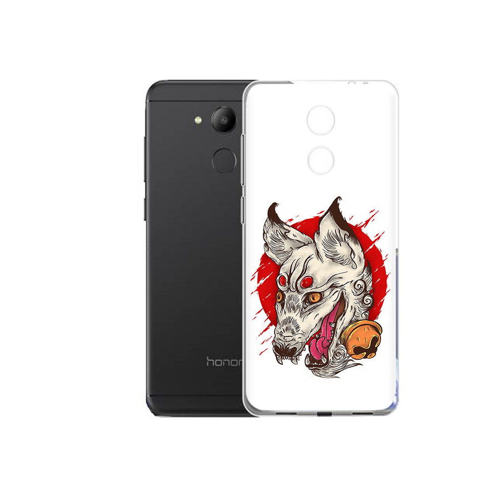 

Чехол MyPads Tocco для Honor 6C страшная собака (PT67887.49.627), Прозрачный, Tocco
