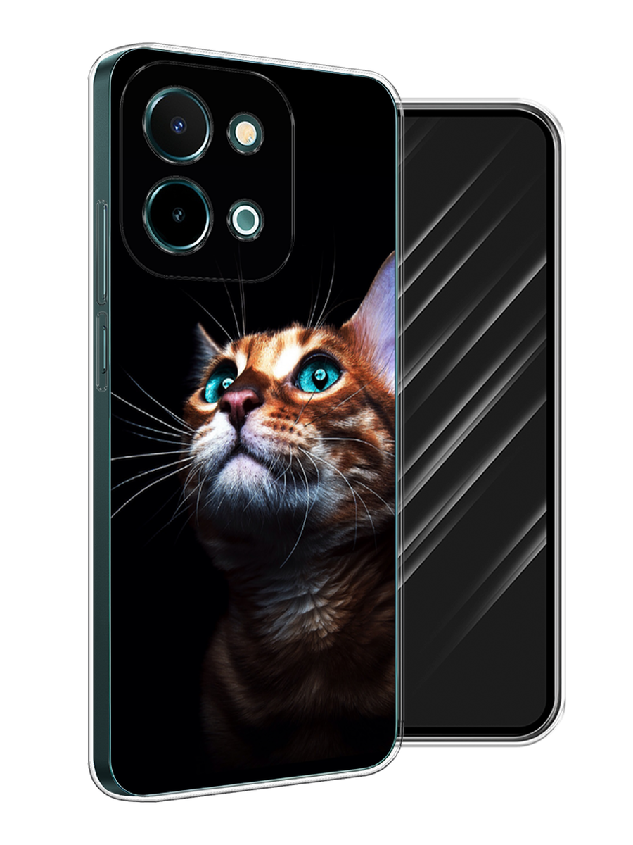 

Чехол Awog на Vivo Y28 4G "Мечтательный кот", Коричневый, 2611650-1