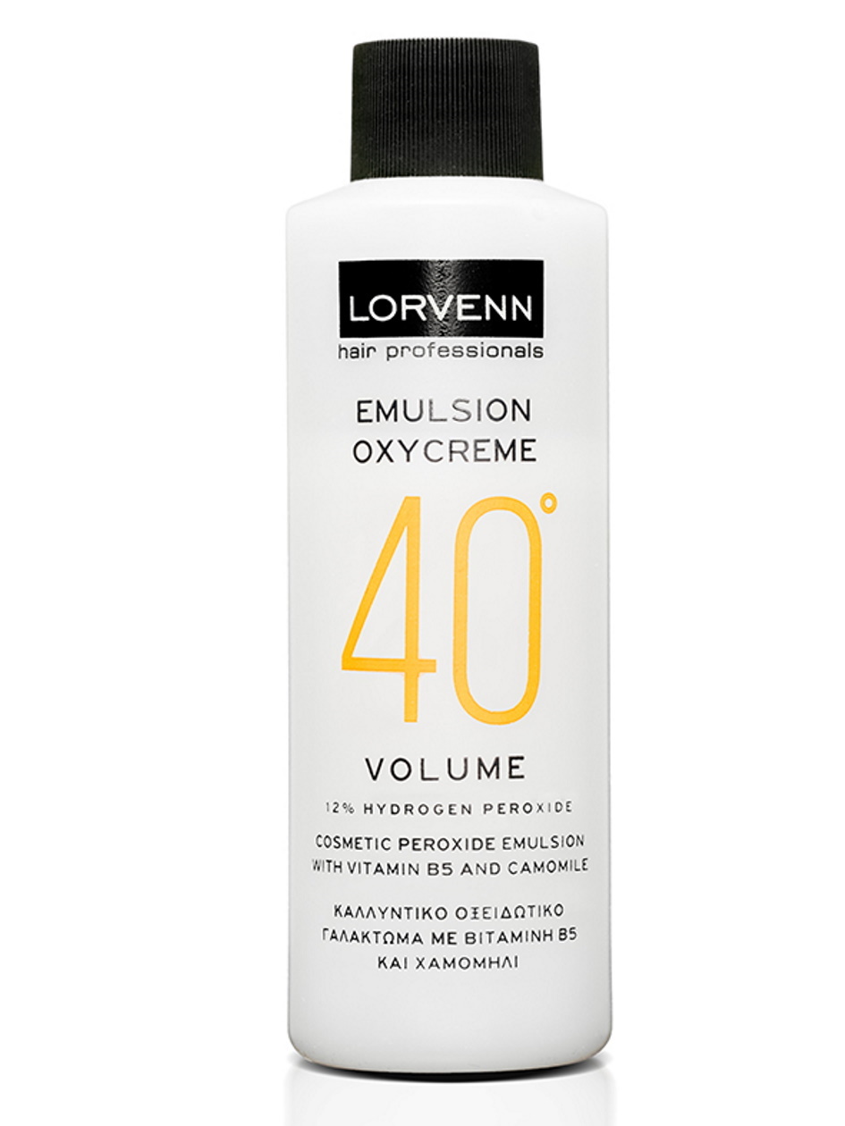 фото Окисляющая эмульсия 12% lorvenn hair professionals oxycreme 40 vol 1000 мл