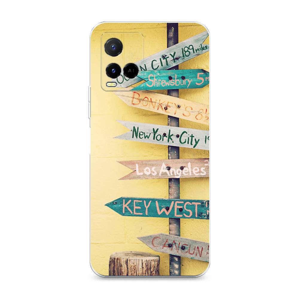 

Чехол Awog на Vivo Y21e "Нулевой километр", Разноцветный, 266350-4