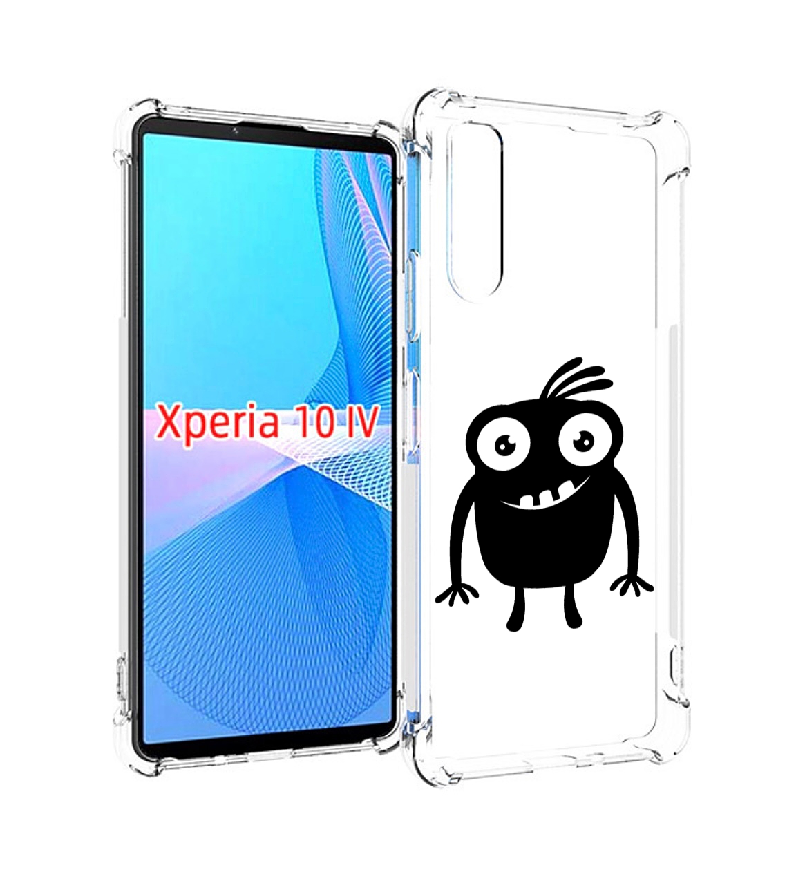 

Чехол MyPads Масяня для Sony Xperia 10 IV (10-4), Прозрачный, Tocco