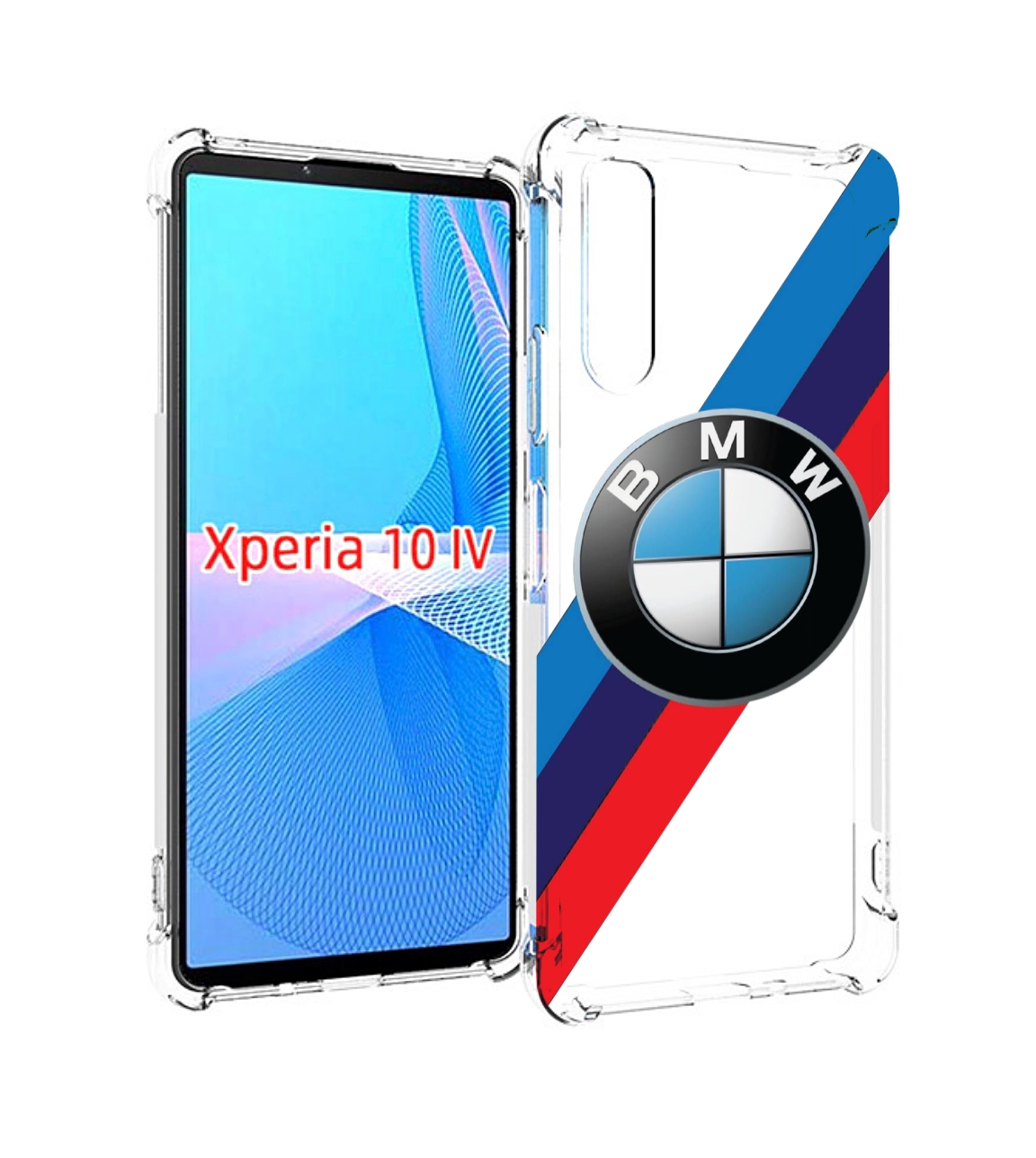 

Чехол MyPads Лого-BMW мужской для Sony Xperia 10 IV (10-4), Прозрачный, Tocco