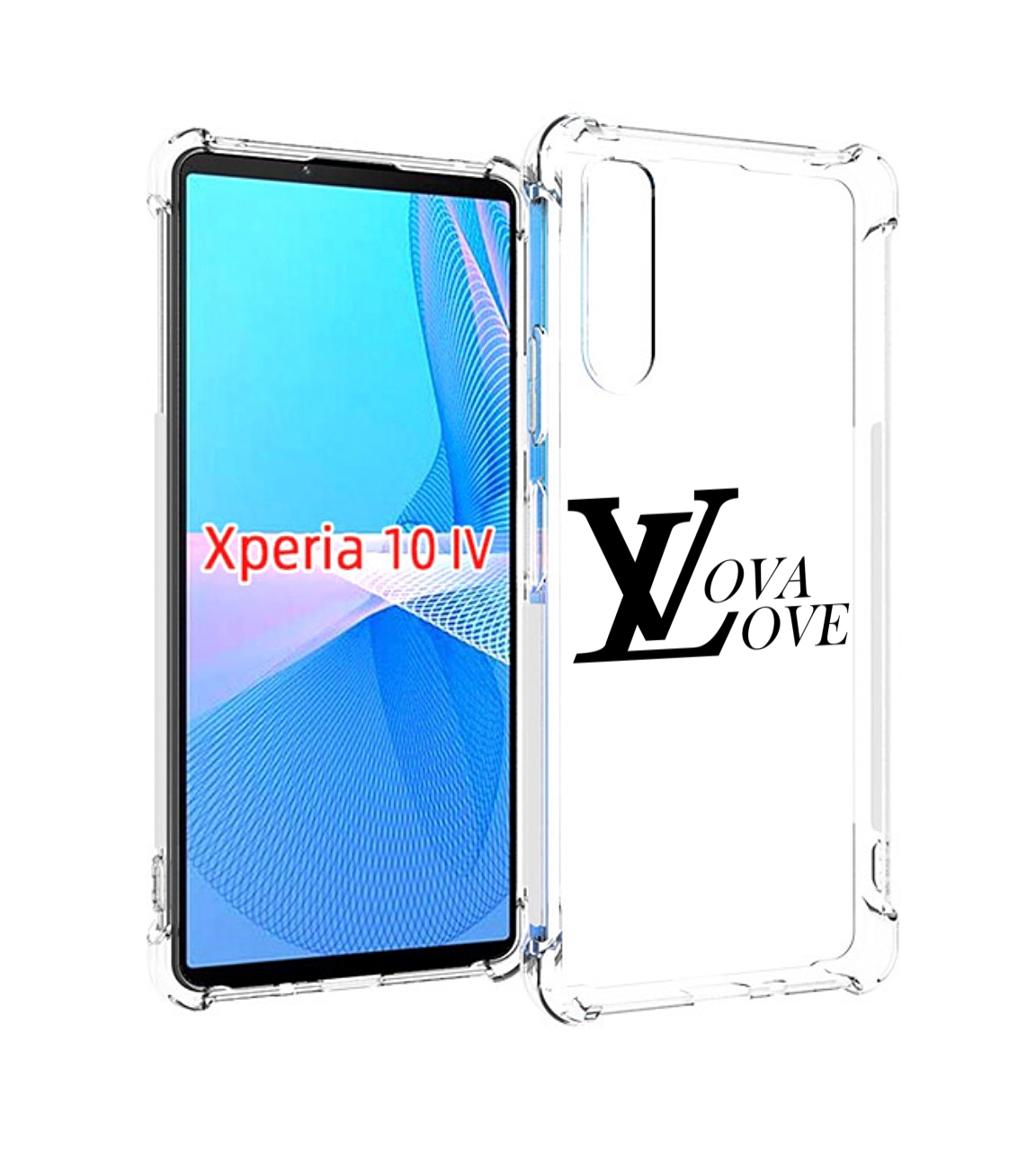 

Чехол MyPads Лова-лове для Sony Xperia 10 IV (10-4), Прозрачный, Tocco