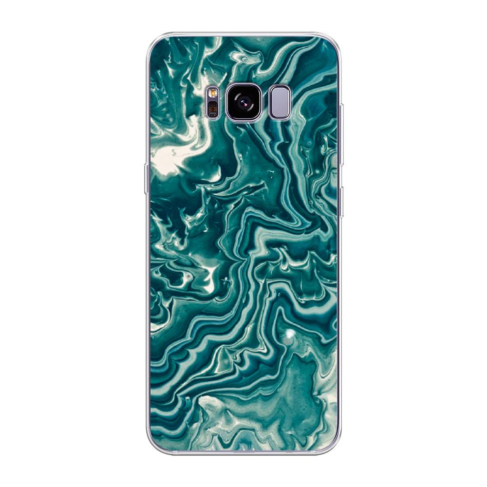 

Чехол Awog на Samsung Galaxy S8 + "Минералы 4", Голубой, 24850-3