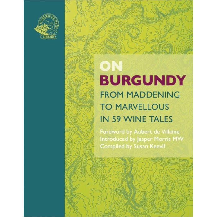 

On burgundy