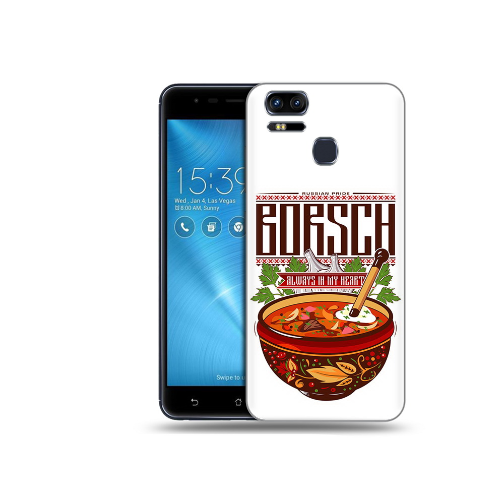 

Чехол MyPads Tocco для Asus ZenFone 3 русский борщ (PT51214.656.589), Прозрачный, Tocco