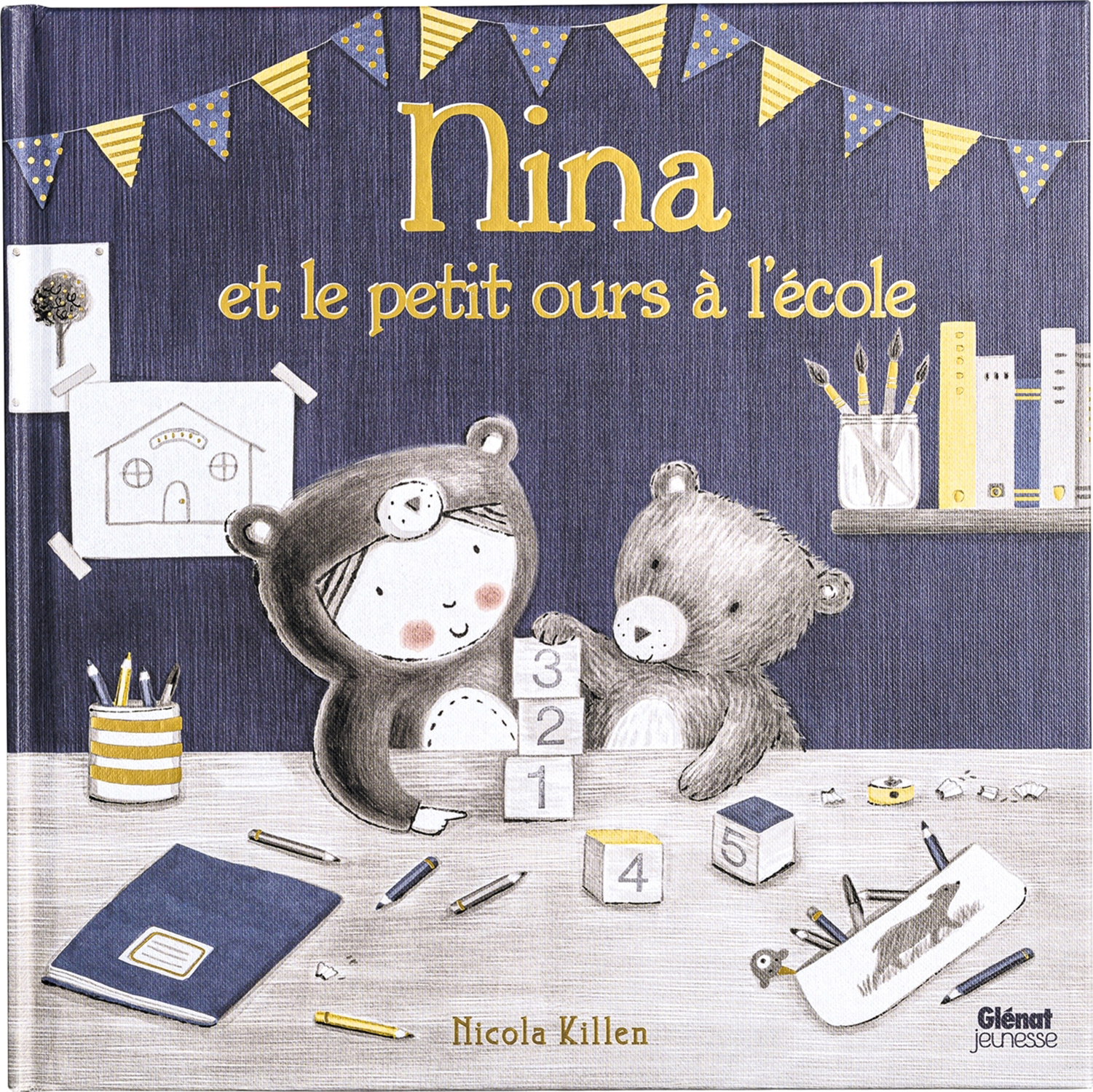 

Nina et le petit ours a l'ecole