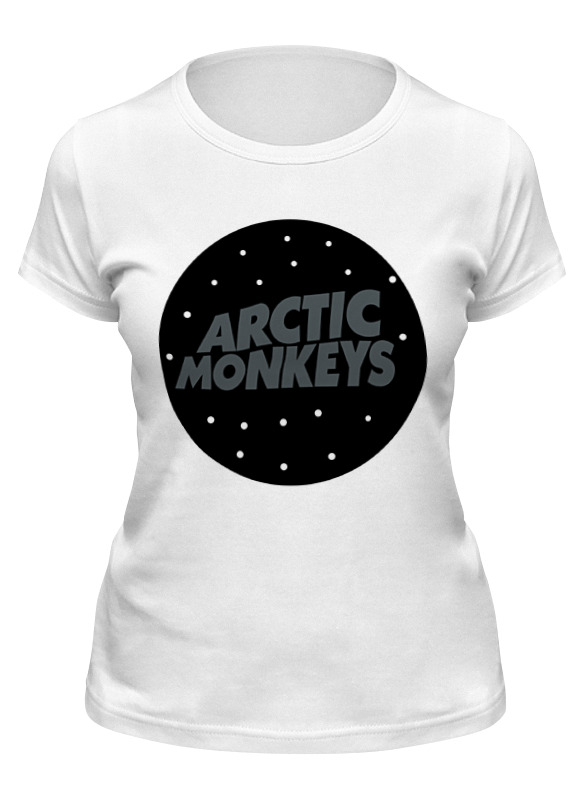 

Футболка женская Printio Arctic monkeys белая S, Белый, Arctic monkeys