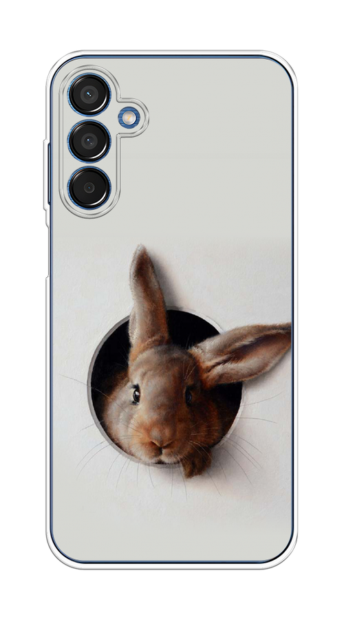 

Чехол на Samsung Galaxy M15 5G "Любопытный кролик", Серый;коричневый, 2109550-1