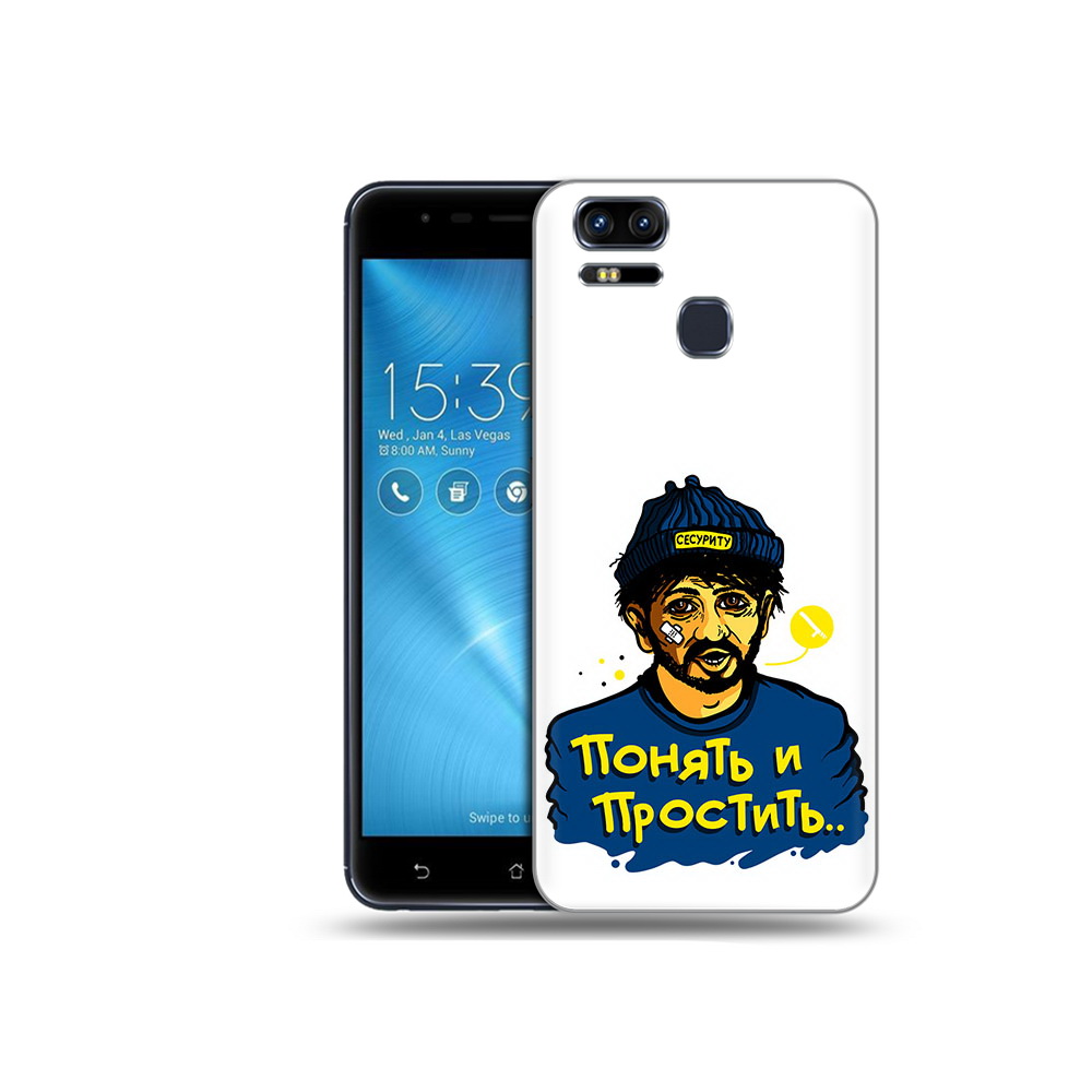 

Чехол MyPads Tocco для Asus ZenFone 3 понять и простить (PT51214.656.550), Прозрачный, Tocco