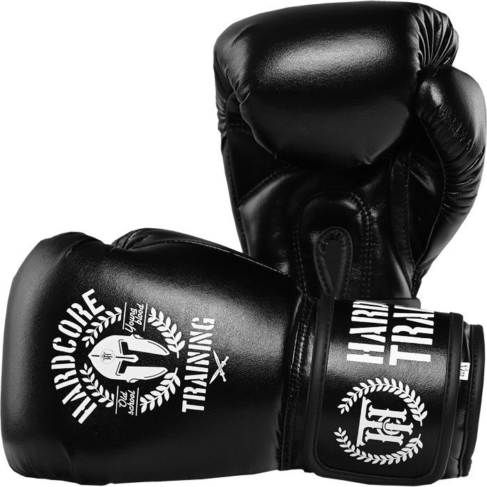 

Боксерские перчатки Hardcore Training Helmet MF 10 oz, Черный, HT-1