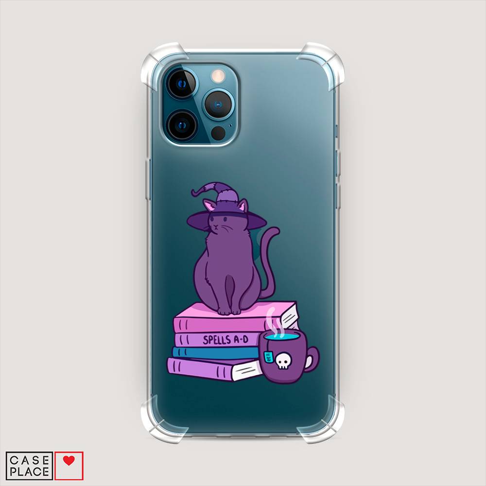 фото Противоударный силиконовый чехол "magic cat" на apple iphone 12 pro awog