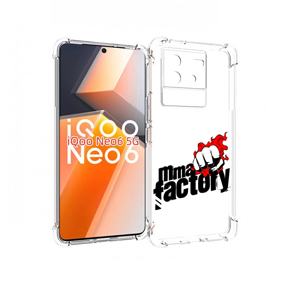 

Чехол MyPads Единоборства ММА для Vivo iQoo Neo 6 5G, Прозрачный, Tocco