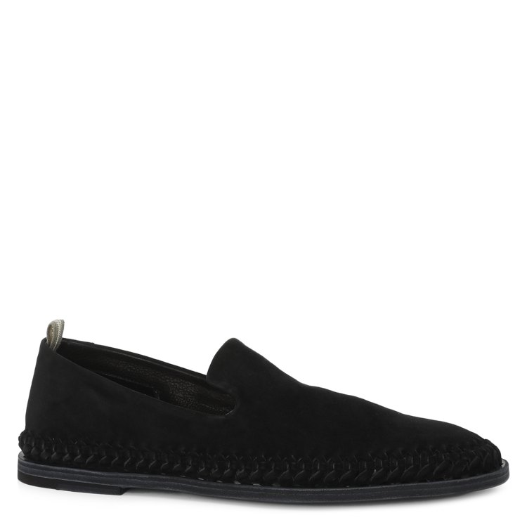 

Слипоны мужские Officine Creative MILES/002 черные 41 EU, MILES/002