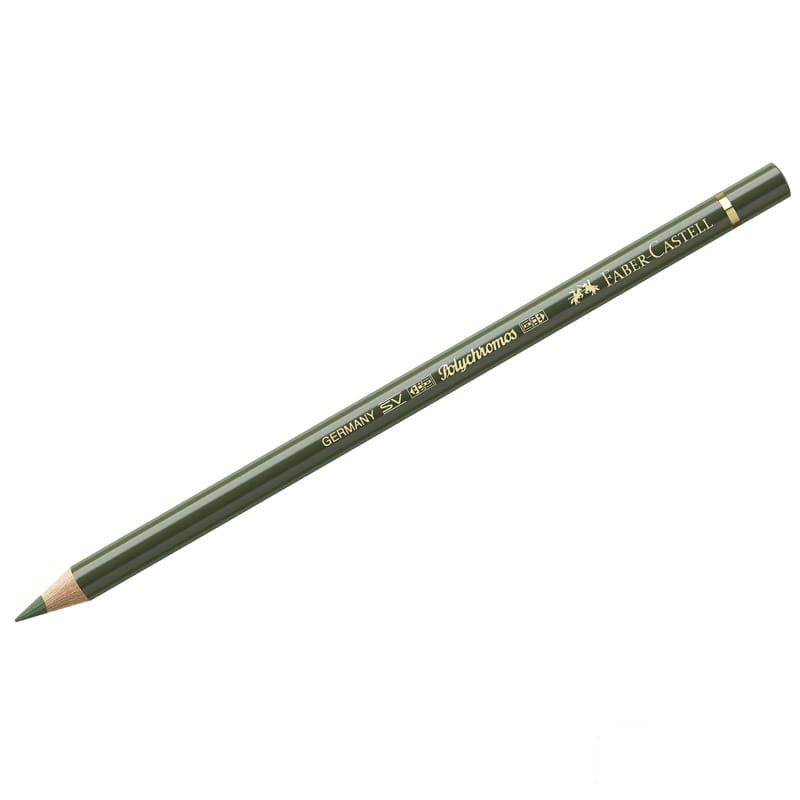 

Карандаш художественный Faber-Castell Polychromos, цвет 174 хром зеленый непрозрачный, 6шт