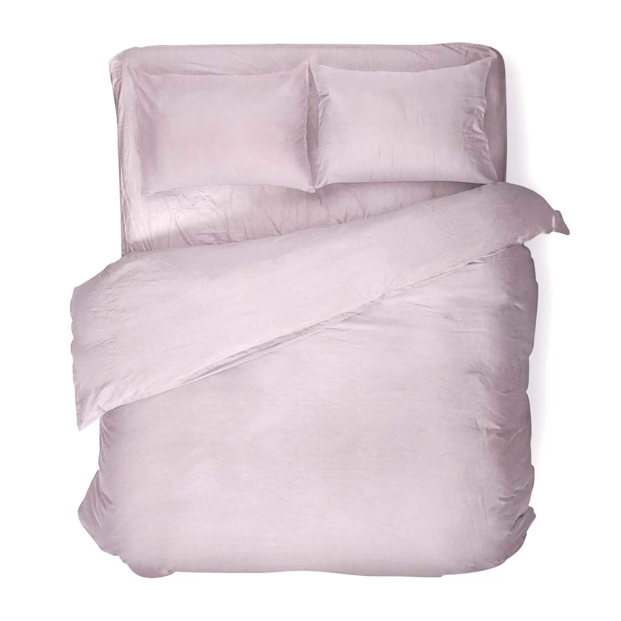 Комплект постельного белья Absolut Desert Rous евро бязь розовый