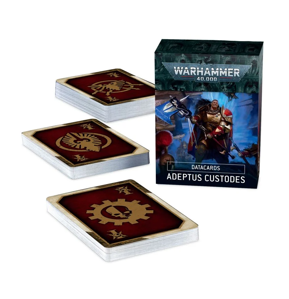 

Warhammer 40000: datacards: adeptus custodes