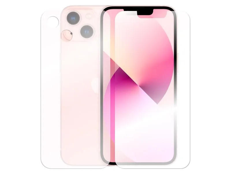 

Стекло защитное гибридное Krutoff для APPLE iPhone 13 Mini Front and Back 269614