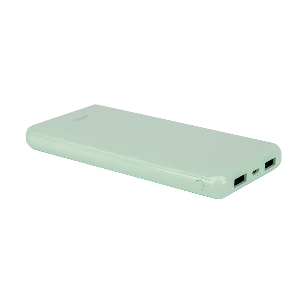 

Внешний аккумулятор Perfeo Power Bank Color Vibe 10000mAh Mint PF_D0165