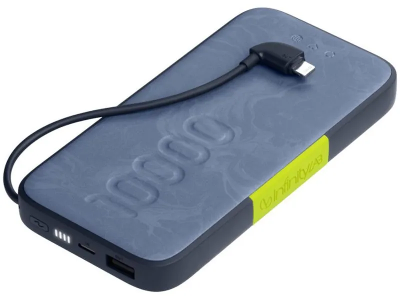 

Внешний аккумулятор Infinity Lab Power Bank OTH 10000mAh Blue ILING10000LBLU