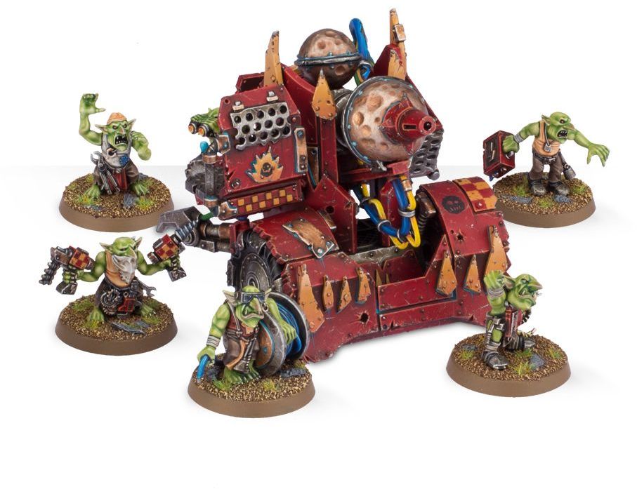 

Warhammer 40000: пушка мека орков (ork mek gun)