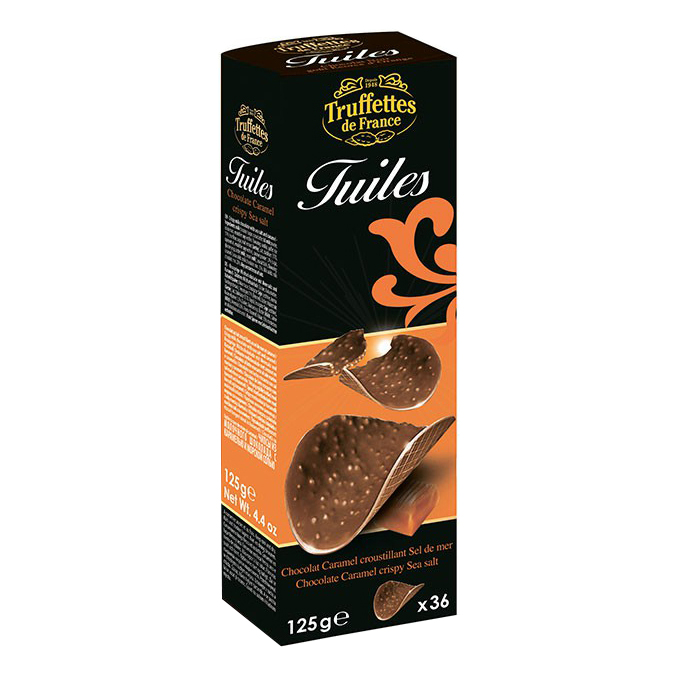 

Чипсы Truffettes de France из молочного шоколада с карамелью и морской солью 125 г