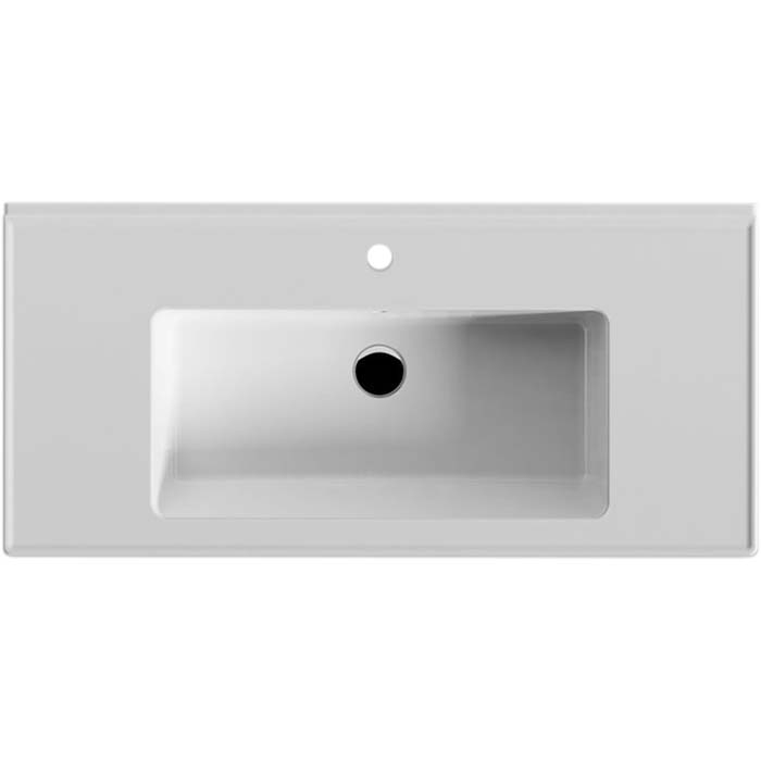 

Раковина Bien Neptun 100 NPLK10001FD1W3000 Белая