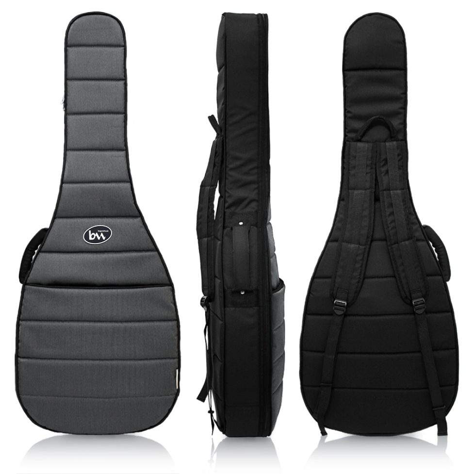 Чехол для акустической гитары Bagandmusic CASUAL Acoustic MAX BM1048 легкий серый 6070₽