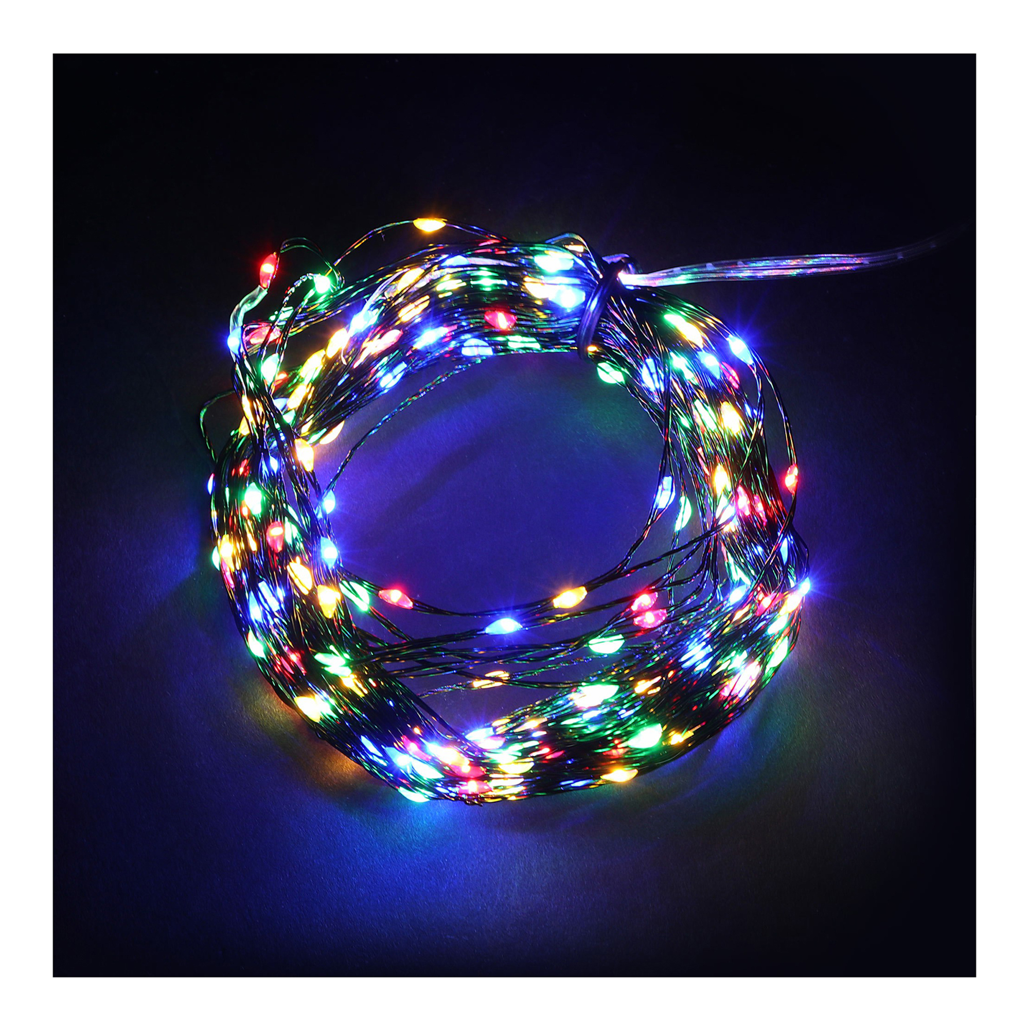 Световая гирлянда новогодняя Best Technology 1,6 м разноцветный/RGB