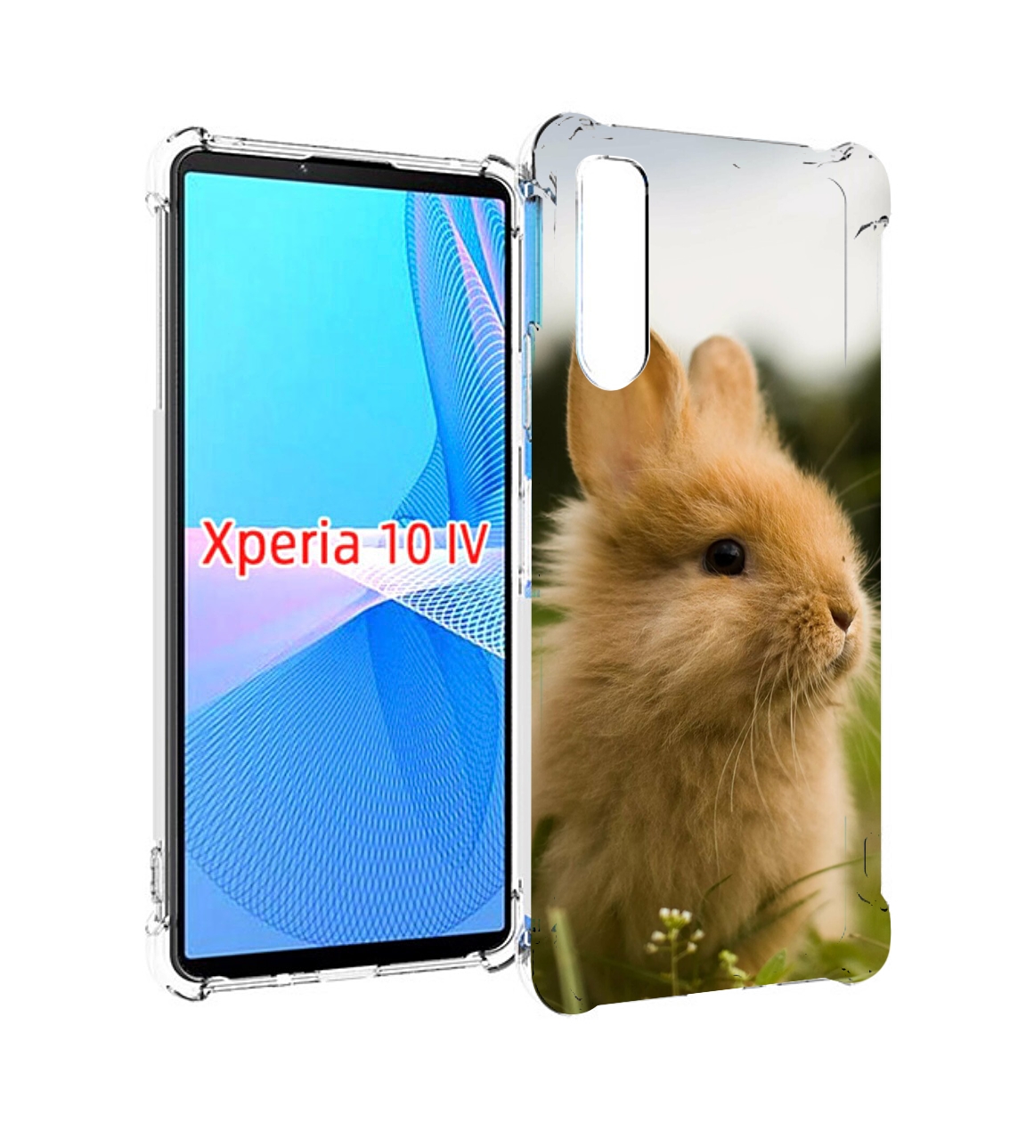 

Чехол MyPads Кролик для Sony Xperia 10 IV (10-4), Прозрачный, Tocco