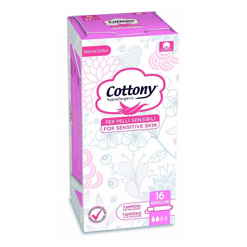 

Тампоны Сottony Регуляр 16 шт
