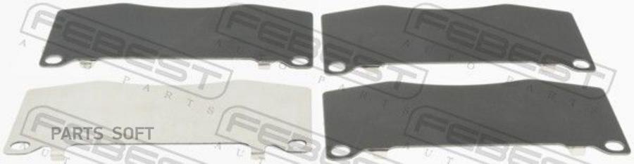

Комплект монтажный для дисковых колодок TOYOTA LAND CRUISER PRADO 150 2009-2017 0103-TRJ15