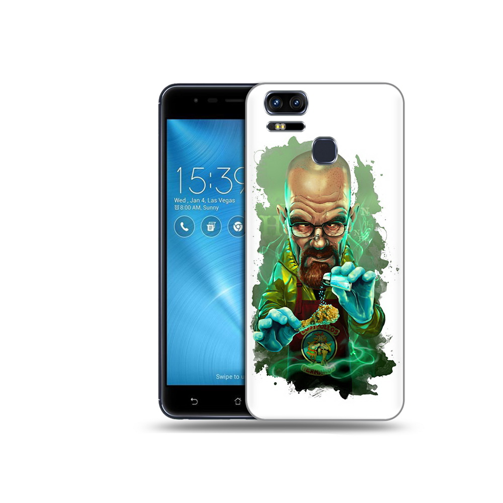 

Чехол MyPads Tocco для Asus ZenFone 3 повар (PT51214.656.546), Прозрачный, Tocco