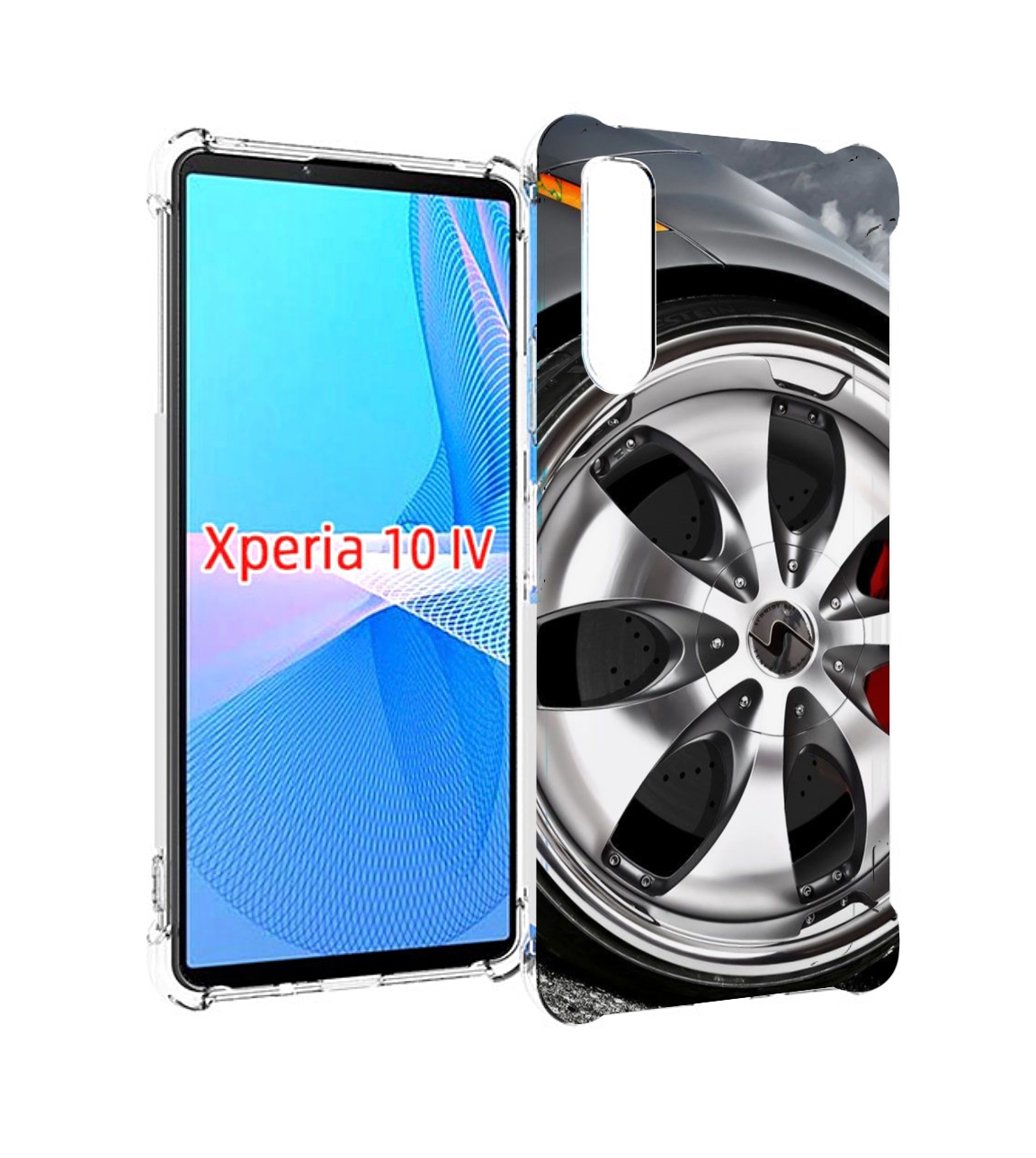 

Чехол MyPads Колесо мужской для Sony Xperia 10 IV (10-4), Прозрачный, Tocco