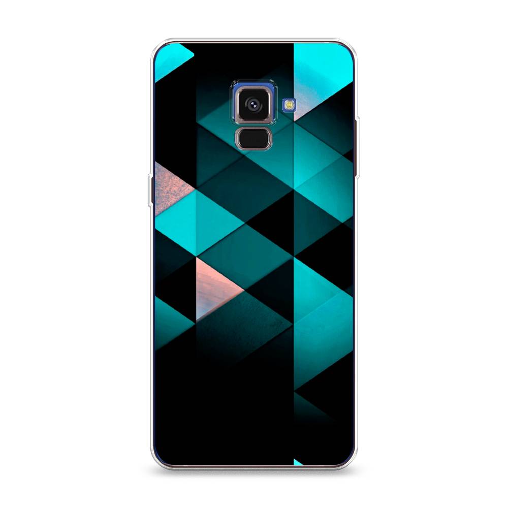 

Чехол Awog на Samsung Galaxy A8 2018 "Геометрия 16", Разноцветный, 25450-3
