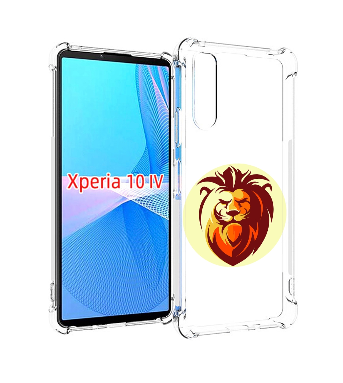 

Чехол MyPads Картинка-Лев для Sony Xperia 10 IV (10-4), Прозрачный, Tocco