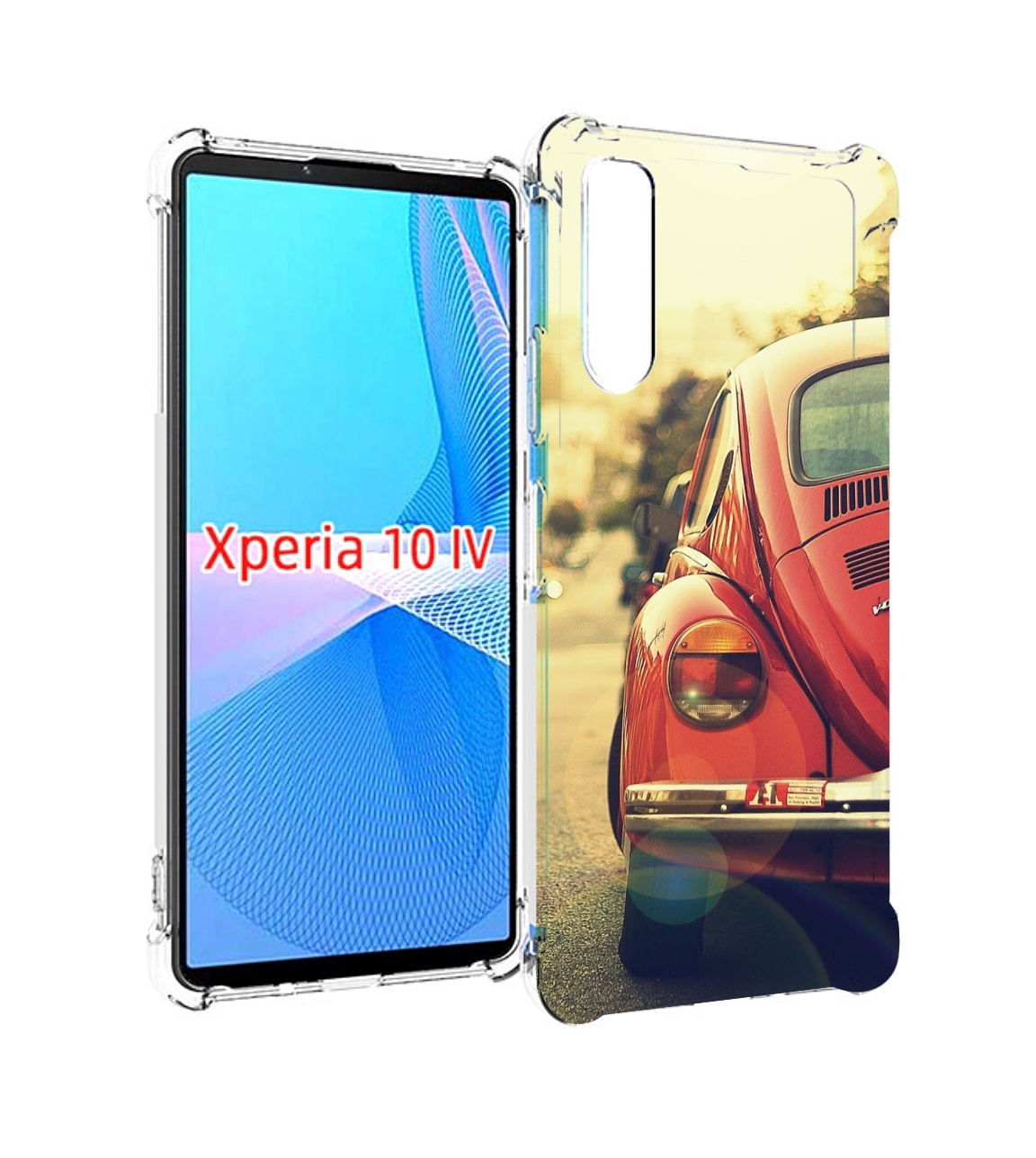 

Чехол MyPads Жук для Sony Xperia 10 IV (10-4), Прозрачный, Tocco