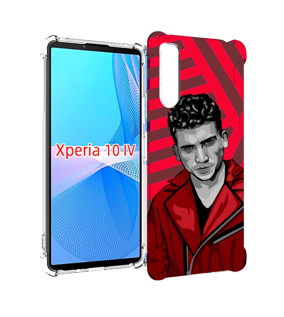 

Чехол MyPads Денвер-бумажный-дом для Sony Xperia 10 IV (10-4), Прозрачный, Tocco