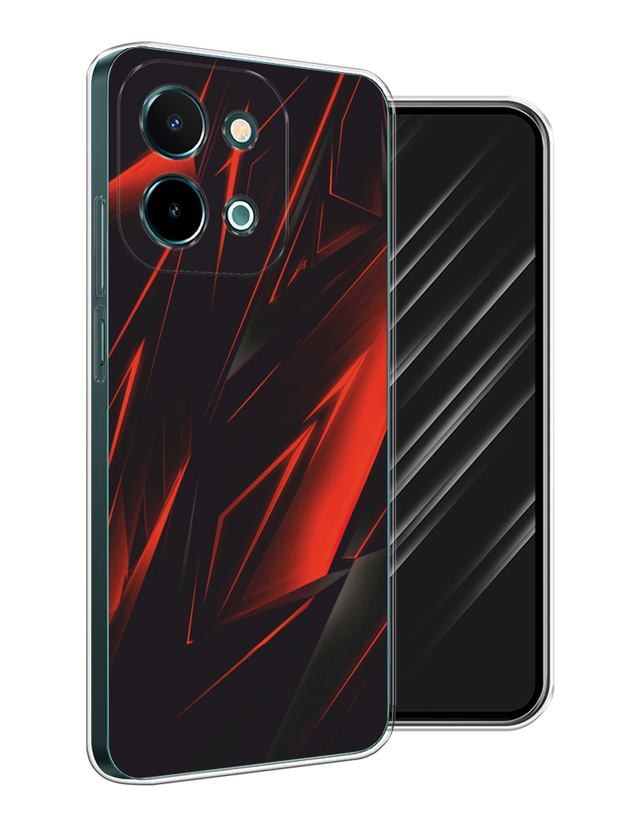

Чехол Awog на Vivo Y28 4G "Игровой фон", Бордовый;красный;черный, 2611650-1