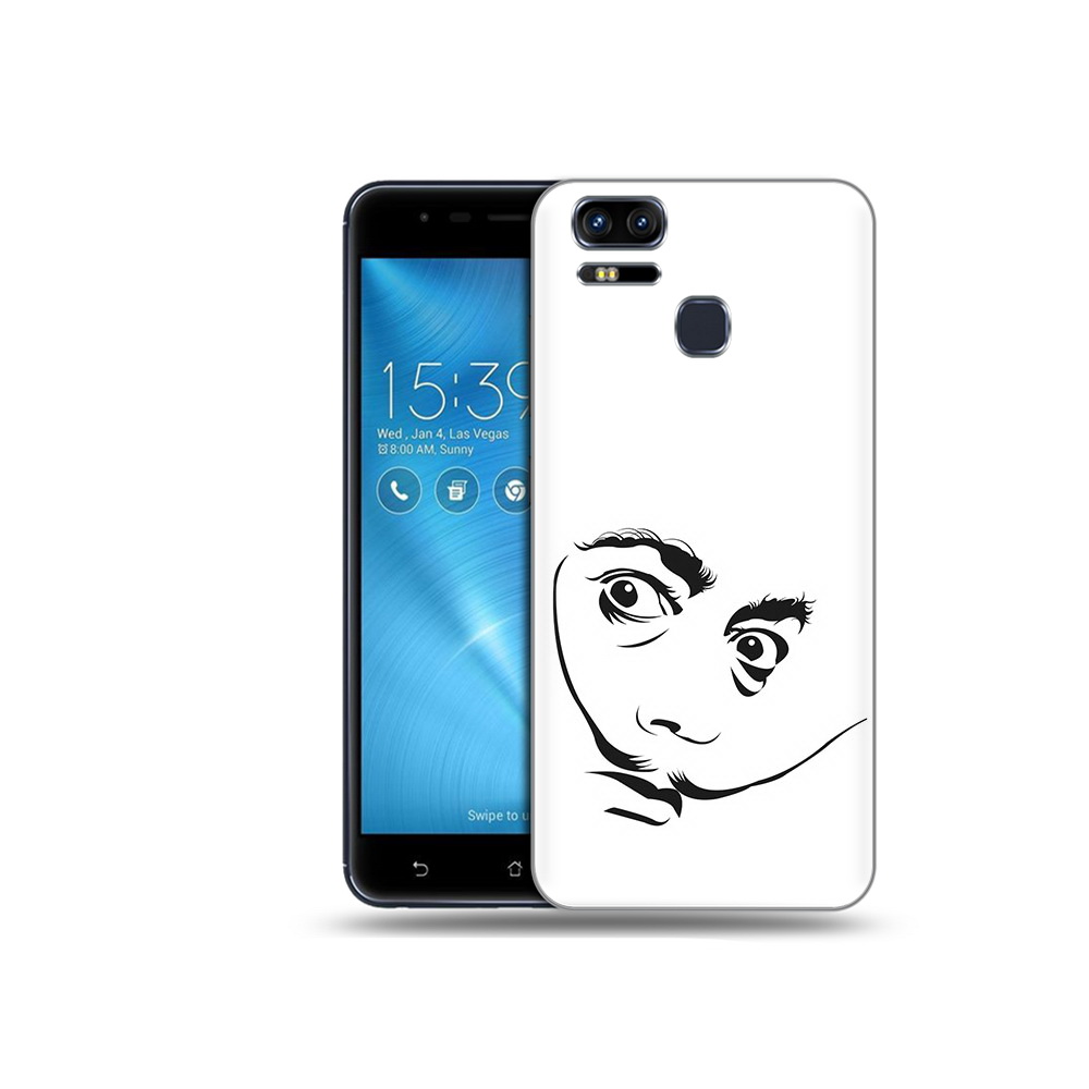 

Чехол MyPads Tocco для Asus ZenFone 3 мужчина с длинными усами (PT51214.656.487), Прозрачный, Tocco