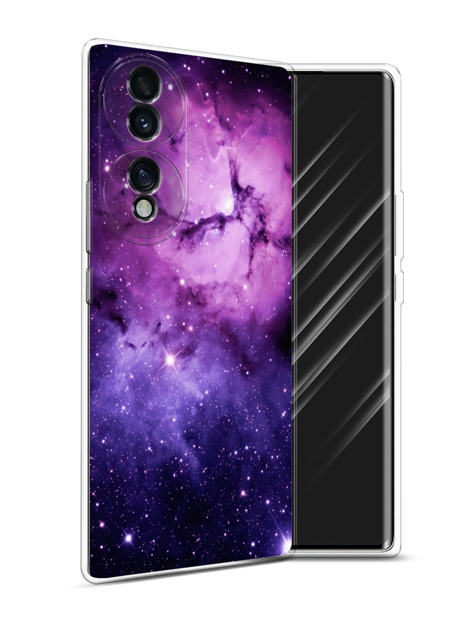 

Чехол Awog на Honor 70 "Космос 18", Разноцветный, 6108250-4